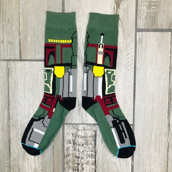 Other - Star Wars Boba Fett Super Soft Graphic Socks